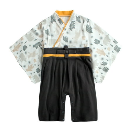Boys Spring Summer Long Sleeve Japanese Kimono Romper Jumpsuit Japanese Style For 12-18 Months
Boys Spring Summer Long Sleeve Japanese Kimono Romper Jumpsuit Japanese Style For 12-18 Months