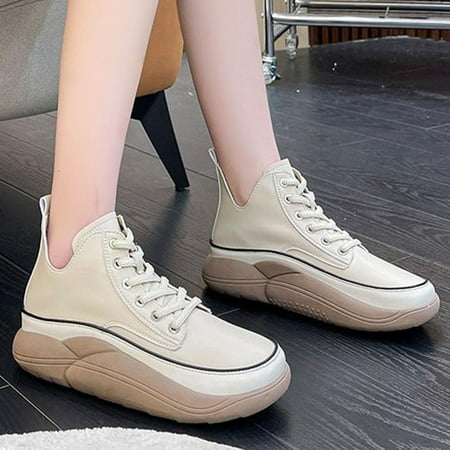 High Top Lace Up Casual Retro Soft Leather Shoes Women s Thick Soled Rocking Shoes Fashion Shoes
High Top Lace Up Casual Retro Soft Leather Shoes Women s Thick Soled Rocking Shoes Fashion Shoes