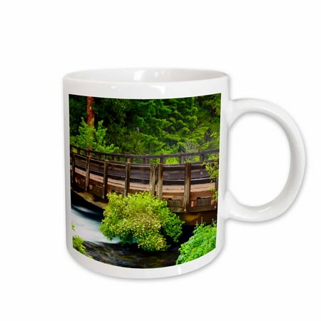3dRose Metolius River Camp Sherman Oregon USA Ceramic Mug 11-ounce