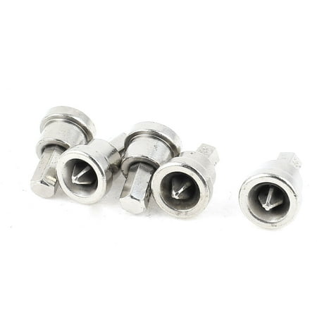 Uxcell S2 PH2 6mm Crosshead Dimpler Drill Bit Drywall Screw Setter Silver Tone (5-pack)
Uxcell S2 PH2 6mm Crosshead Dimpler Drill Bit Drywall Screw Setter Silver Tone (5-pack)