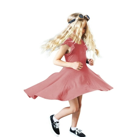 Rovga Kids Little Girls Vintage Dress Solid Sleeveless Swing Retro Rockabilly Dresses 7-12Y Party Dresses Irregular Clothes Cute Casual Dress
Rovga Kids Little Girls Vintage Dress Solid Sleeveless Swing Retro Rockabilly Dresses 7-12Y Party Dresses Irregular Clothes Cute Casual Dress