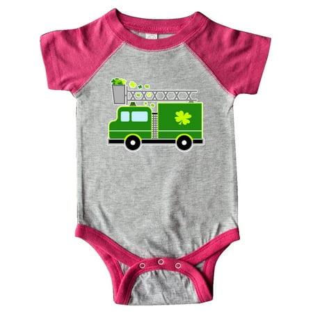 Inktastic St. Patricks Day Fire Truck in Green with Shamrocks Gift Baby Boy or Baby Girl Bodysuit
Inktastic St. Patricks Day Fire Truck in Green with Shamrocks Gift Baby Boy or Baby Girl Bodysuit