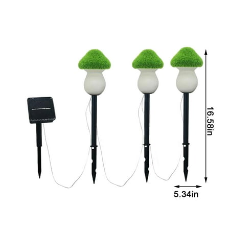 Solar Garden Lights - Solar Outdoor Landscaping Flocked Agaric Meadow Plug Lights - Warm Light Waterproof Solar Outdoor Lights For Yard Garden Decoration
Solar Garden Lights - Solar Outdoor Landscaping Flocked Agaric Meadow Plug Lights - Warm Light Waterproof Solar Outdoor Lights For Yard Garden Decoration
