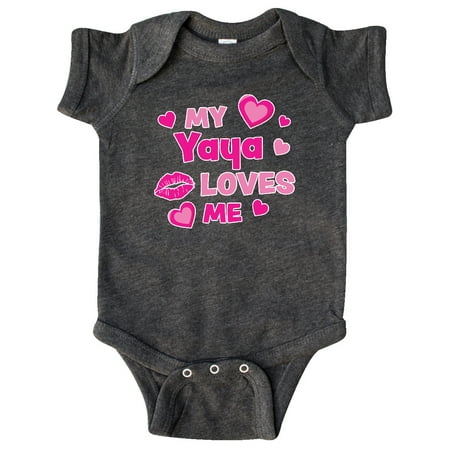 Inktastic Valentine s Day My Yaya Loves Me Hearts and Lips Gift Baby Boy or Baby Girl Bodysuit
Inktastic Valentine s Day My Yaya Loves Me Hearts and Lips Gift Baby Boy or Baby Girl Bodysuit