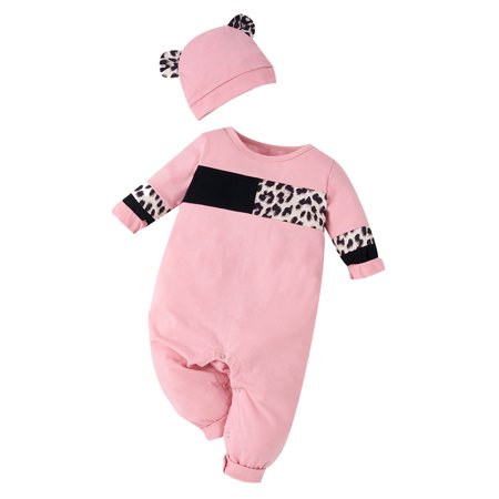 Dadaria Baby Boys Girls Clothes 3-24M Newborn Infant Long Sleeve Patchwork Leopard Print Romper Jumpsuit Pink 80 Toddler 
Dadaria Baby Boys Girls Clothes 3-24M Newborn Infant Long Sleeve Patchwork Leopard Print Romper Jumpsuit Pink 80 Toddler