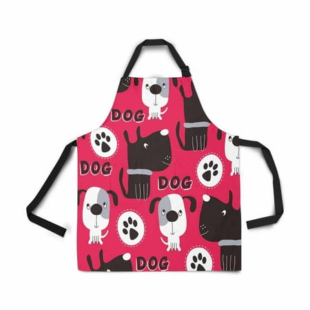 ASHLEIGH Adjustable Bib Apron for Women Men Girls Chef with Pockets Seamless Dog Pattern Novelty Kitchen Apron for Cooking Baking Gardening Pet Grooming Cleaning
ASHLEIGH Adjustable Bib Apron for Women Men Girls Chef with Pockets Seamless Dog Pattern Novelty Kitchen Apron for Cooking Baking Gardening Pet Grooming Cleaning