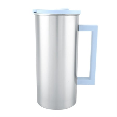 1800ml Multi-purpose Stainless Steel Water Mug Cup for Milk Juice Coffee (Blue)