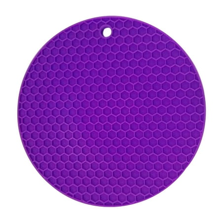 Silicone Insulation Mat Honeycomb Pot Holder Non-slip Heat-resistant Place Mat for Pot Pan Bowl Cup(Purple)
Silicone Insulation Mat Honeycomb Pot Holder Non-slip Heat-resistant Place Mat for Pot Pan Bowl Cup(Purple)