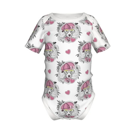 Gaeub Cartoon Poodle Dog Print Infant Climbing Onesie Toddler Outfit Newborn Baby Bodysuit Baby Boy Girl Clothes -9M
Gaeub Cartoon Poodle Dog Print Infant Climbing Onesie Toddler Outfit Newborn Baby Bodysuit Baby Boy Girl Clothes -9M