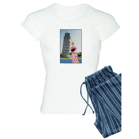 CafePress - Power Rangers Pink Ranger At T - Women s Light Pajamas