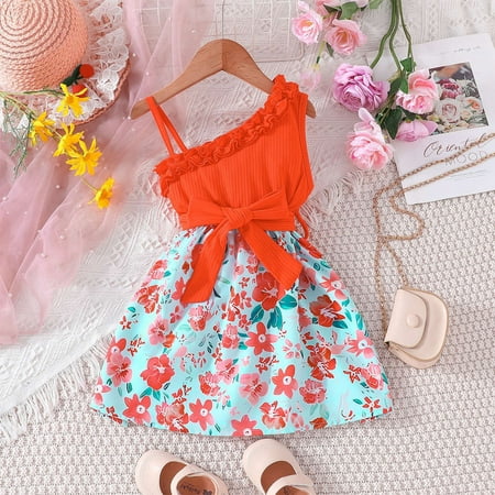 Uandlove Baby Girls Flower Print A-line Dress 2024 Summer Sleeveless Dress for Kids Red Size 2Y
Uandlove Baby Girls Flower Print A-line Dress 2024 Summer Sleeveless Dress for Kids Red Size 2Y