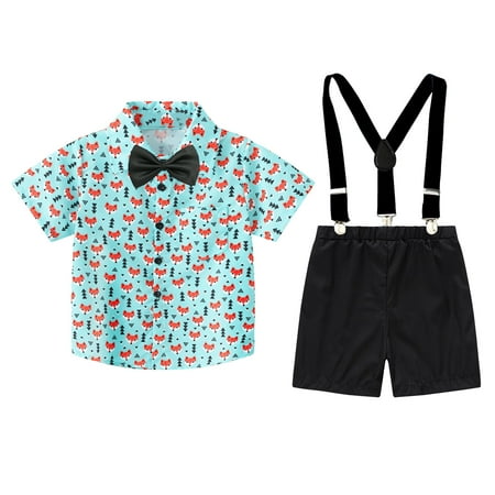 WUXIAN Toddler Boys Short Sleeve Casual Gentle Tops Hawaii Beach Holiday Floral Shirts T-Shirts Suspender Trousers Shorts Outfits Infants Baby Clothes Children Simple Dailywear
WUXIAN Toddler Boys Short Sleeve Casual Gentle Tops Hawaii Beach Holiday Floral Shirts T-Shirts Suspender Trousers Shorts Outfits Infants Baby Clothes Children Simple Dailywear