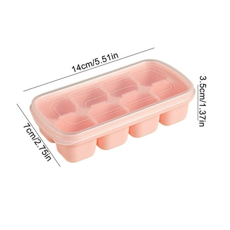 EUHDSSDE Flexible Silicone Ice Tray 8 Ice Molds For Freezer Easy Release Stackable Ice Trays For Whiskey Cocktail 2pc
EUHDSSDE Flexible Silicone Ice Tray 8 Ice Molds For Freezer Easy Release Stackable Ice Trays For Whiskey Cocktail 2pc