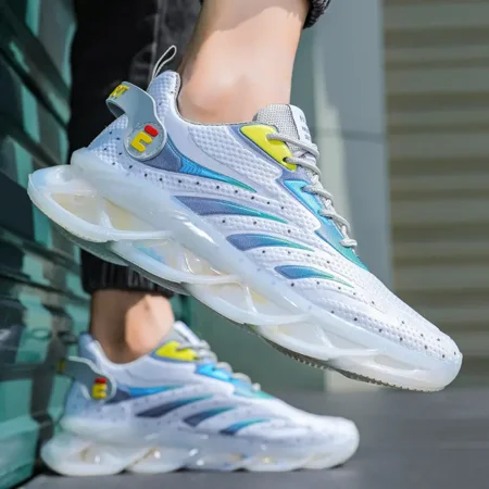Men‘s Breathable Lightweight Shock Absorption Outdoor Running Shoes Blade Type Shoes Walking Sneakers Men‘s Footwear
Men‘s Breathable Lightweight Shock Absorption Outdoor Running Shoes Blade Type Shoes Walking Sneakers Men‘s Footwear