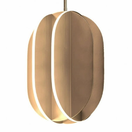 ET2 Lighting E21486-SBR Interval - 14.25 Inch 35W 1 LED Medium Ellipse Pendant Satin Brass Satin Brass Finish
ET2 Lighting E21486-SBR Interval - 14.25 Inch 35W 1 LED Medium Ellipse Pendant Satin Brass Satin Brass Finish