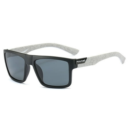 Fashion Sports Men Sunglasses Ultra Lightweight Durable Sunglasses for Running Cycling Fishing Black and Gray Black
Fashion Sports Men Sunglasses Ultra Lightweight Durable Sunglasses for Running Cycling Fishing Black and Gray Black