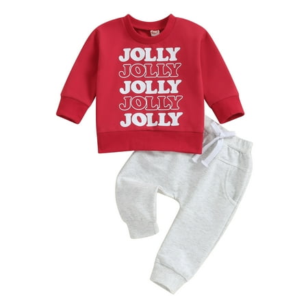 jaweiwi 2Pcs Baby Toddler Christmas Outfits 0 6M 12M 18M 24M 2T 3T Long Sleeve Sweatshirts + Solid Color Trousers Set Kids Clothes
jaweiwi 2Pcs Baby Toddler Christmas Outfits 0 6M 12M 18M 24M 2T 3T Long Sleeve Sweatshirts + Solid Color Trousers Set Kids Clothes