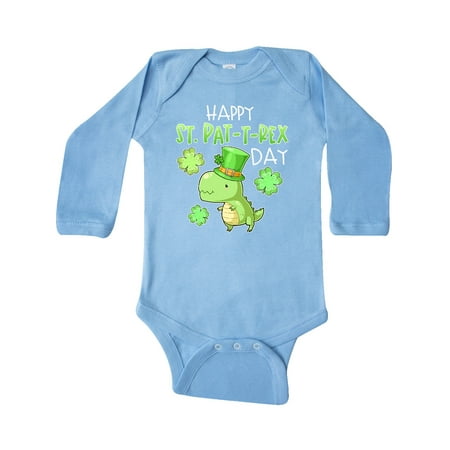 Inktastic Cute St. Pat-t-rex Dinosaur with St. Patrick s Day Hat Gift Baby Boy or Baby Girl Long Sleeve Bodysuit
Inktastic Cute St. Pat-t-rex Dinosaur with St. Patrick s Day Hat Gift Baby Boy or Baby Girl Long Sleeve Bodysuit