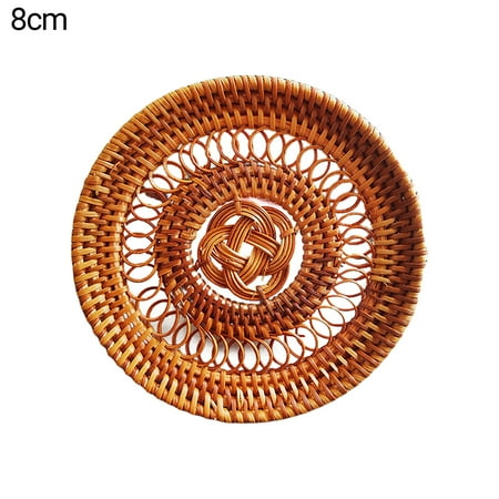 Meizhencang Plate Mat Woven Multipurpose Handmade Chinese Knot Rattan Thermal Insulation Coaster for Daily Use
Meizhencang Plate Mat Woven Multipurpose Handmade Chinese Knot Rattan Thermal Insulation Coaster for Daily Use