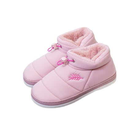 Tenmix Unisex Slipper Fuzzy House Slippers Faux Fur Warm Shoes Slip On Home Booties Bedroom Non-slip Drawstring Winter Shoe Pink 8.5-9
Tenmix Unisex Slipper Fuzzy House Slippers Faux Fur Warm Shoes Slip On Home Booties Bedroom Non-slip Drawstring Winter Shoe Pink 8.5-9