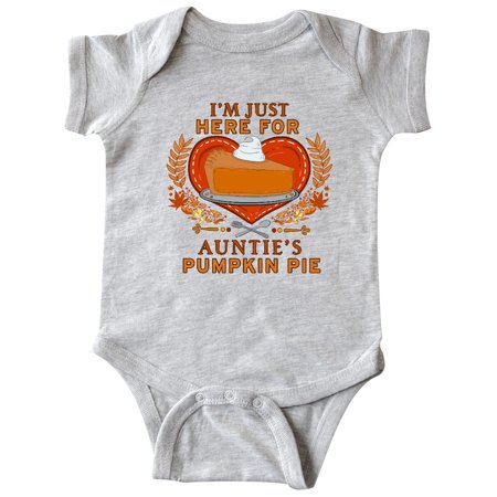 Inktastic I m Just Here for Auntie s Pumpkin Pie with Hearts Gift Baby Boy or Baby Girl Bodysuit
Inktastic I m Just Here for Auntie s Pumpkin Pie with Hearts Gift Baby Boy or Baby Girl Bodysuit