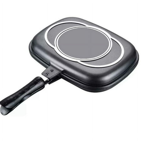 32cm Double Sided Grill Pan Portable Durable Baking Tray Frying Pan Non Stick Pots Kitchen Cooking Tool for Home Camping
32cm Double Sided Grill Pan Portable Durable Baking Tray Frying Pan Non Stick Pots Kitchen Cooking Tool for Home Camping