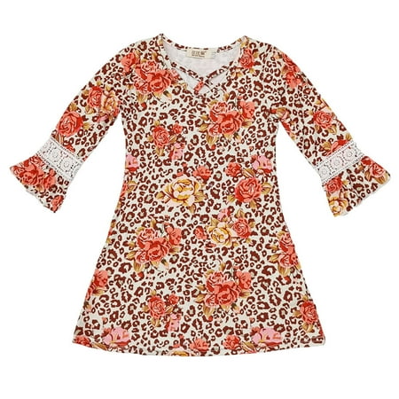 Edvintorg 2-7 Years Kids Dresses For Girls Spring Fall Fashion Girl Leopard Flower Printed Casual Long Sleeve Dress Party Dress Princess Costumes For Girls Clearance
Edvintorg 2-7 Years Kids Dresses For Girls Spring Fall Fashion Girl Leopard Flower Printed Casual Long Sleeve Dress Party Dress Princess Costumes For Girls Clearance