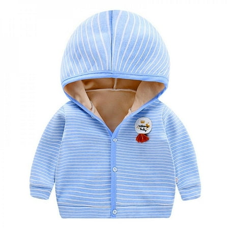 Malisata Autumn Baby Girl Boy Outerwear Thicken Velvet Outfits Tops Striped Pattern Casual Long Sleeve Hoodie Coat
Malisata Autumn Baby Girl Boy Outerwear Thicken Velvet Outfits Tops Striped Pattern Casual Long Sleeve Hoodie Coat