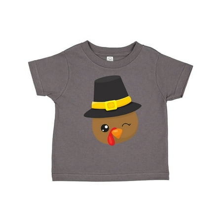 Inktastic Thanksgiving Turkey Turkey With Pilgrim Hat Gift Toddler Boy or Toddler Girl T-Shirt
Inktastic Thanksgiving Turkey Turkey With Pilgrim Hat Gift Toddler Boy or Toddler Girl T-Shirt