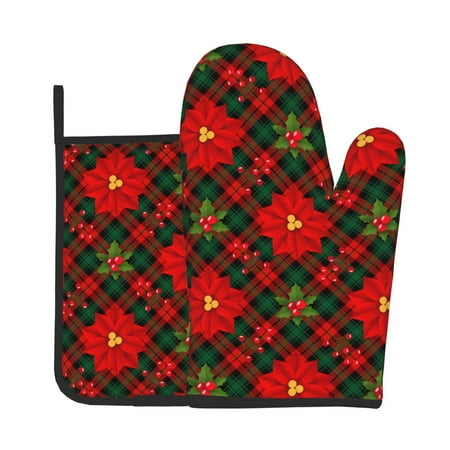 Bingfone Christmas Plaid Flower Print Oven Mitts Pot Holders Set 2 PCS for Kitchen for Cooking Grilling Baking BBQ Pot Holders Cook Essentials
Bingfone Christmas Plaid Flower Print Oven Mitts Pot Holders Set 2 PCS for Kitchen for Cooking Grilling Baking BBQ Pot Holders Cook Essentials