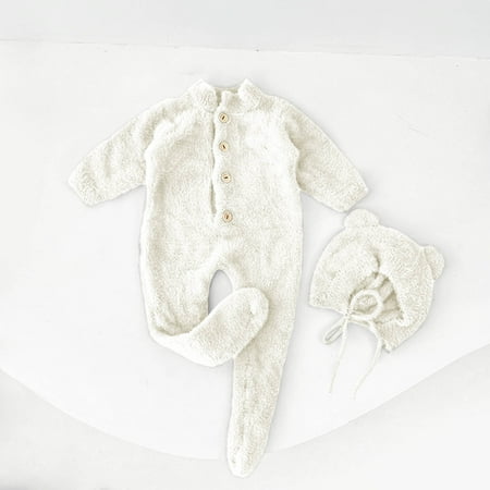 Gubotare Baby Romper Boys Newborn Baby Boy Girl 2 Pack Button Solid Romper Infant Long sleeve Knit Cotton Footless Outfits Clothes White 18-24 Months
Gubotare Baby Romper Boys Newborn Baby Boy Girl 2 Pack Button Solid Romper Infant Long sleeve Knit Cotton Footless Outfits Clothes White 18-24 Months