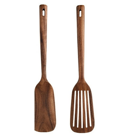 Saisrt Wooden Kitchen Cooking Utensils 2 PCS Wooden Spoons and Spatula for Cooking Sleek Cookware for Home Use and Kitchen
Saisrt Wooden Kitchen Cooking Utensils 2 PCS Wooden Spoons and Spatula for Cooking Sleek Cookware for Home Use and Kitchen