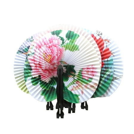 12 Pcs Portable Classic Hand Fans Vintage Folding Fans Round Circular Paper Folding Fans Random Pattern
12 Pcs Portable Classic Hand Fans Vintage Folding Fans Round Circular Paper Folding Fans Random Pattern