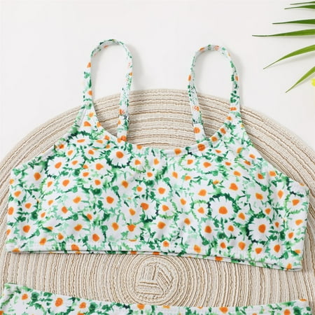 Gubotare Summer Big Kids Girls Swimsuits Bikini Set Two Piece Swimsuit Daisy Crush Bathing Suit Girls Kids Racing Swimsuit Girls Green 7-8 Years
Gubotare Summer Big Kids Girls Swimsuits Bikini Set Two Piece Swimsuit Daisy Crush Bathing Suit Girls Kids Racing Swimsuit Girls Green 7-8 Years