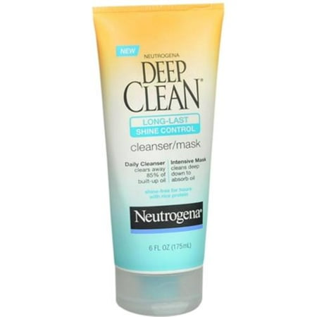 neutrogena clean deep last cleanser shine oz mask control pack