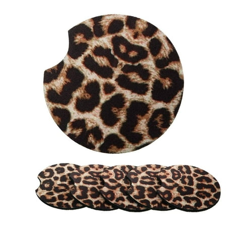 6 Packs 2.56 Inch Leopard Car Coasters for Drinks Cup Car Cup Pad Mat Car Accessories for Car Living Room Kitchen Office
6 Packs 2.56 Inch Leopard Car Coasters for Drinks Cup Car Cup Pad Mat Car Accessories for Car Living Room Kitchen Office