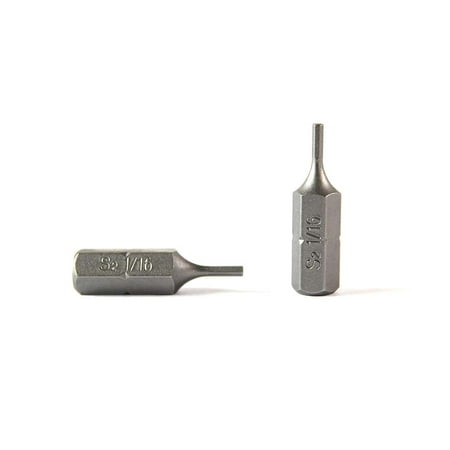 Superior Steel BH106-50PK Single End Hexagonal Screwdriver Bits - 1 Inch Long - 1/16 Hex - 50 Display Pack
Superior Steel BH106-50PK Single End Hexagonal Screwdriver Bits - 1 Inch Long - 1/16 Hex - 50 Display Pack