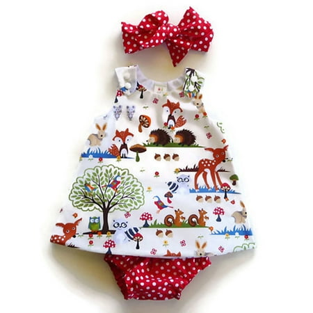 JYYYBF Newborn Baby Girl Christmas Clothes Set Sleeveless Animal Print Tops Dress + Polka Dot Shorts + Headband 3Pcs Set Red
JYYYBF Newborn Baby Girl Christmas Clothes Set Sleeveless Animal Print Tops Dress + Polka Dot Shorts + Headband 3Pcs Set Red