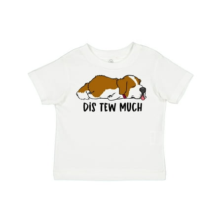 Inktastic Napping Dis Tew Much St. Bernard Gift Toddler Boy or Toddler Girl T-Shirt
Inktastic Napping Dis Tew Much St. Bernard Gift Toddler Boy or Toddler Girl T-Shirt