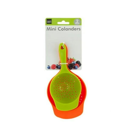 Kole Imports HH329-18 Mini Colanders Set - Pack of 18