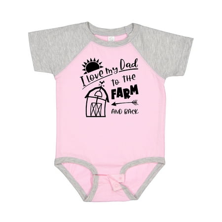 Inktastic I Love My Dad to the Farm and Back Barn Design Gift Baby Boy or Baby Girl Bodysuit
Inktastic I Love My Dad to the Farm and Back Barn Design Gift Baby Boy or Baby Girl Bodysuit