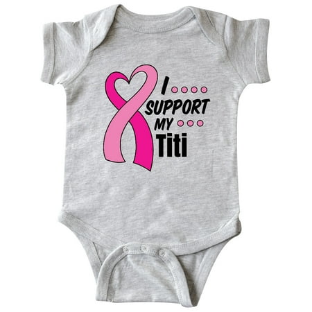Inktastic Breast Cancer Awareness I Support My Titi with Pink Ribbon Gift Baby Boy or Baby Girl Bodysuit
Inktastic Breast Cancer Awareness I Support My Titi with Pink Ribbon Gift Baby Boy or Baby Girl Bodysuit