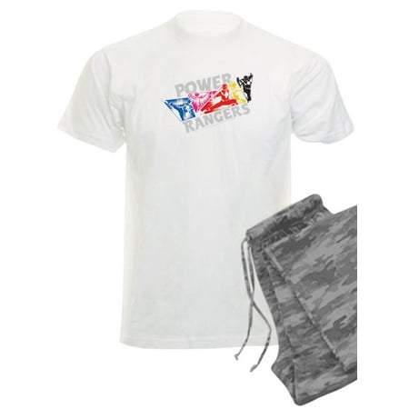CafePress - Power Rangers Hero Poses - Men s Light Pajamas