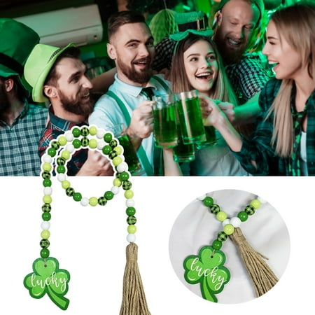 Easter Decorations Centerpiece Irish Festival Wooden Bead String Festival Rope Tassel Bead String Tray Ornaments
Easter Decorations Centerpiece Irish Festival Wooden Bead String Festival Rope Tassel Bead String Tray Ornaments