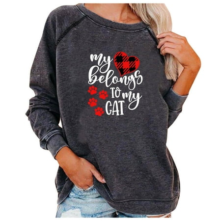 YFPWM Long Sleeve Shirts for Women Bell Sleeve Tops Backless Top Strapless Tops Maternity Tank Top Valentine s Day Print Crewneck Long Sleeve Pullover
YFPWM Long Sleeve Shirts for Women Bell Sleeve Tops Backless Top Strapless Tops Maternity Tank Top Valentine s Day Print Crewneck Long Sleeve Pullover