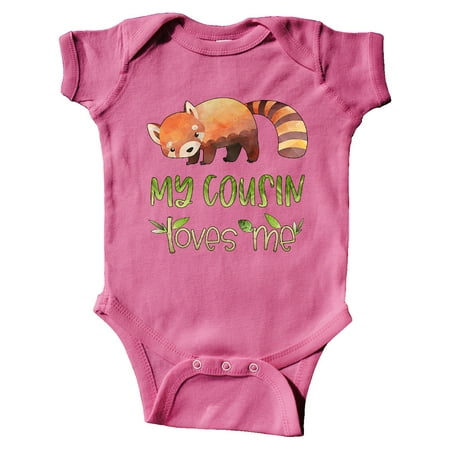 Inktastic My Cousin Loves Me Cute Red Panda Gift Baby Boy or Baby Girl Bodysuit
Inktastic My Cousin Loves Me Cute Red Panda Gift Baby Boy or Baby Girl Bodysuit