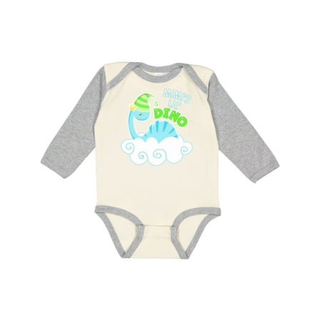 Inktastic Mimi s Lil Dino with Cute Blue Baby Dinosaur Gift Baby Boy or Baby Girl Long Sleeve Bodysuit
Inktastic Mimi s Lil Dino with Cute Blue Baby Dinosaur Gift Baby Boy or Baby Girl Long Sleeve Bodysuit
