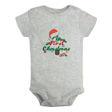 My First Christmas Novelty Rompers For Babies Newborn Baby Unisex Bodysuits Infant Jumpsuits Toddler 0-12 Months Kids One-Piece Oufits (Gray 18-24 Months)
My First Christmas Novelty Rompers For Babies Newborn Baby Unisex Bodysuits Infant Jumpsuits Toddler 0-12 Months Kids One-Piece Oufits (Gray 18-24 Months)