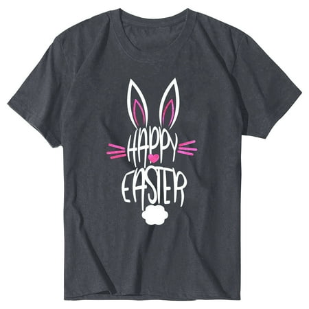 Women s Letter Printed Tops Short Sleeve Crewneck Easter Be Happy Floral Easter Scrub_Tops for Womens
Women s Letter Printed Tops Short Sleeve Crewneck Easter Be Happy Floral Easter Scrub_Tops for Womens