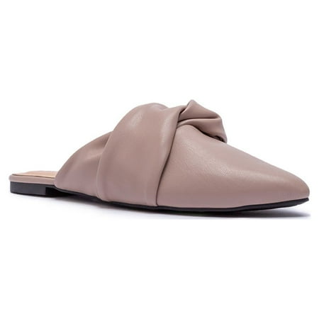 Qupid Women s Twisted Mule flat slide